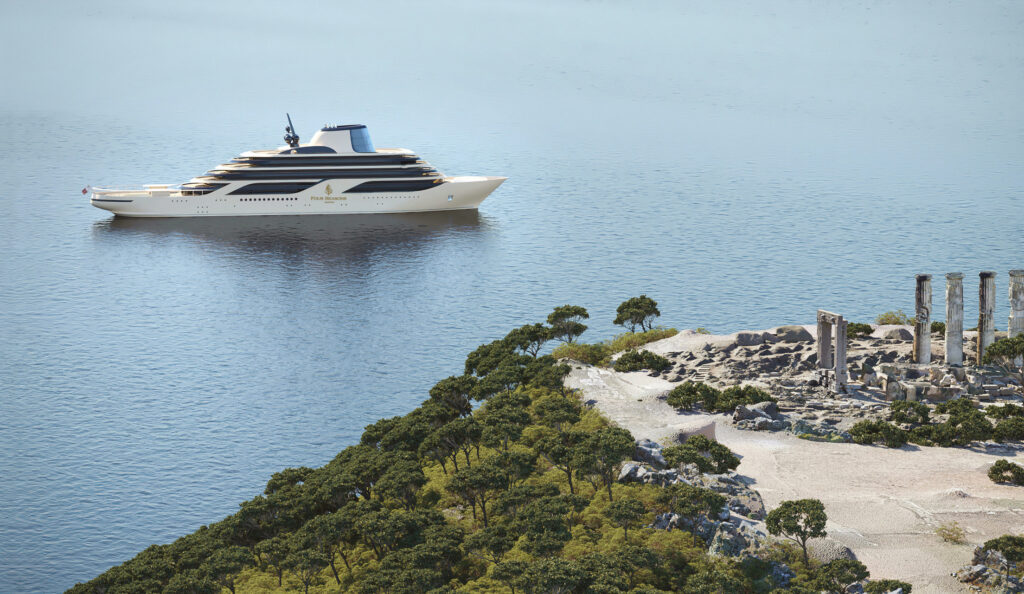 FOUR SEASONS
yacht garanterar samma extremt höga standard som på hotellen i land.