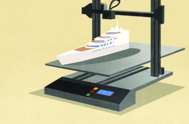 25-fotsbåt med världens största 3D-polymerskrivare