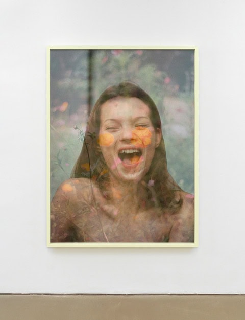 Carl Kostyál. YVES SCHERER_  Imagine (Kate Laughing), 2024  Archival print, acrylic glass, lenticular lens and Dibond in artist frame with Glass  