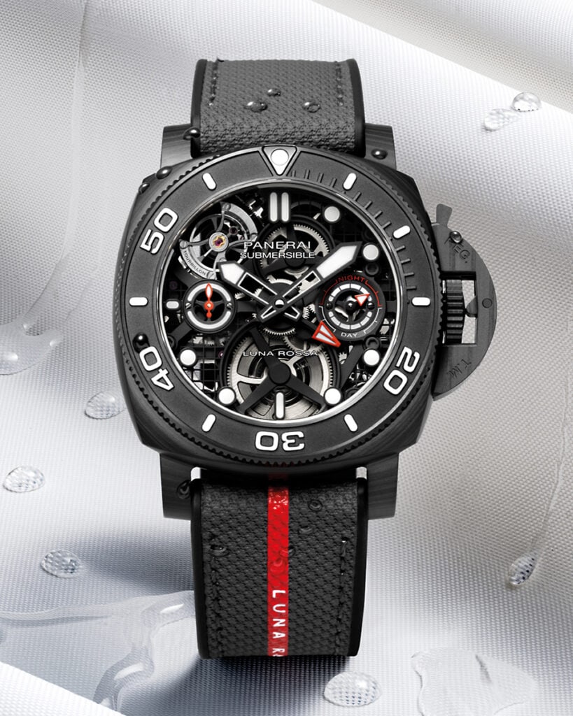 SUBMERSIBLE TOURBILLON GMT LUNA ROSSA EXPERIENCE EDITION PAM 1405.