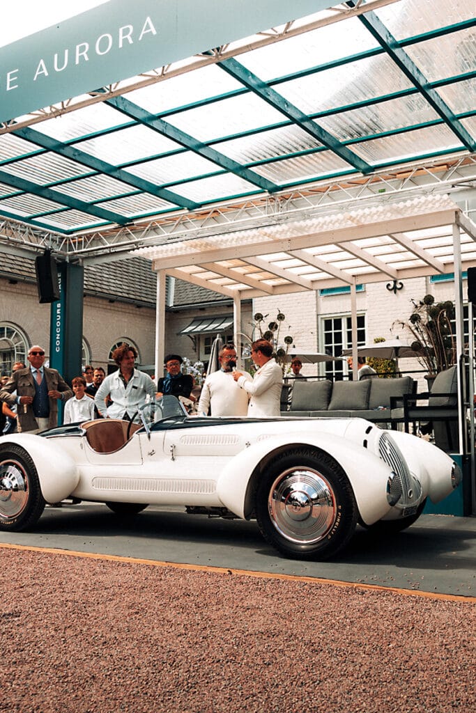 Romeo 6C 1750 GS Spider Aprile från 1931 som varit med på berömda Pebble Beach Concours d'Elegance